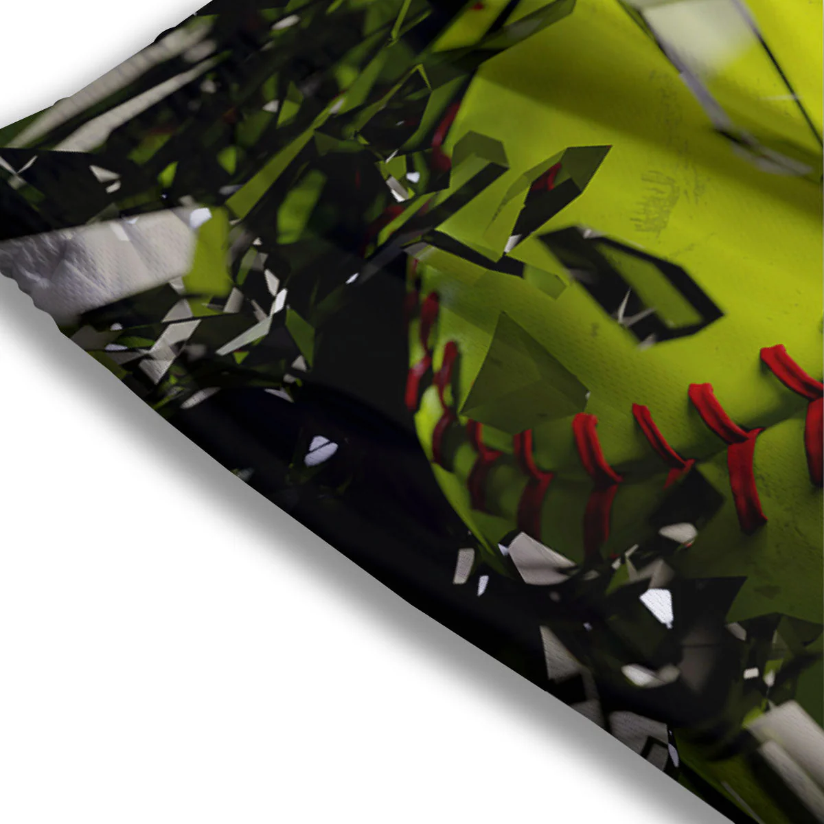 3D Baseballs Print Mesh Shorts - Image 3