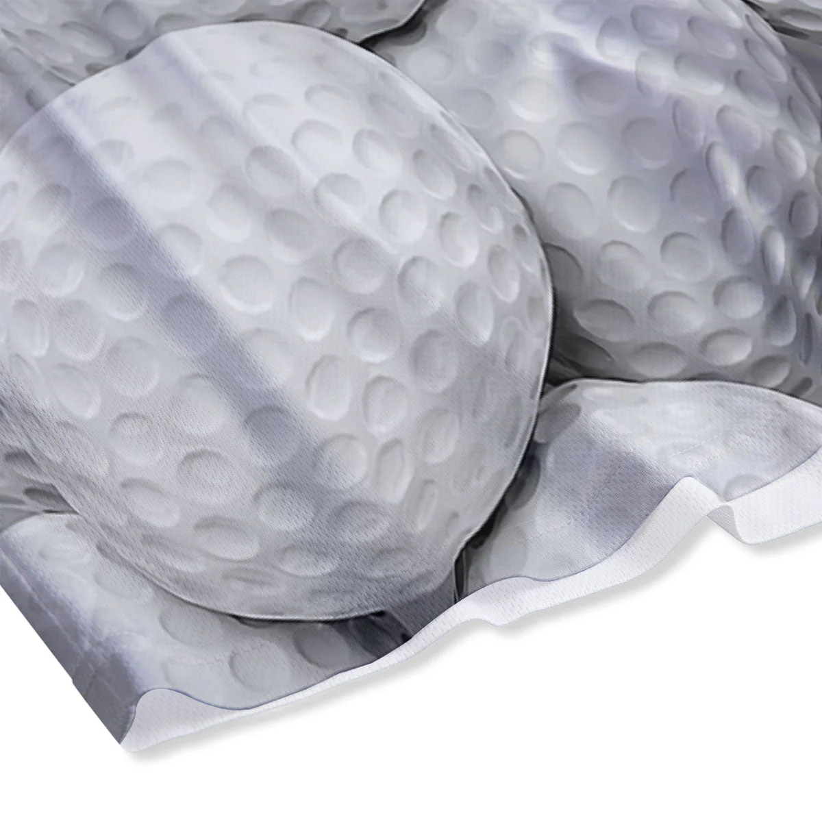 3D Golf Ball Print Mesh Shorts - Image 4