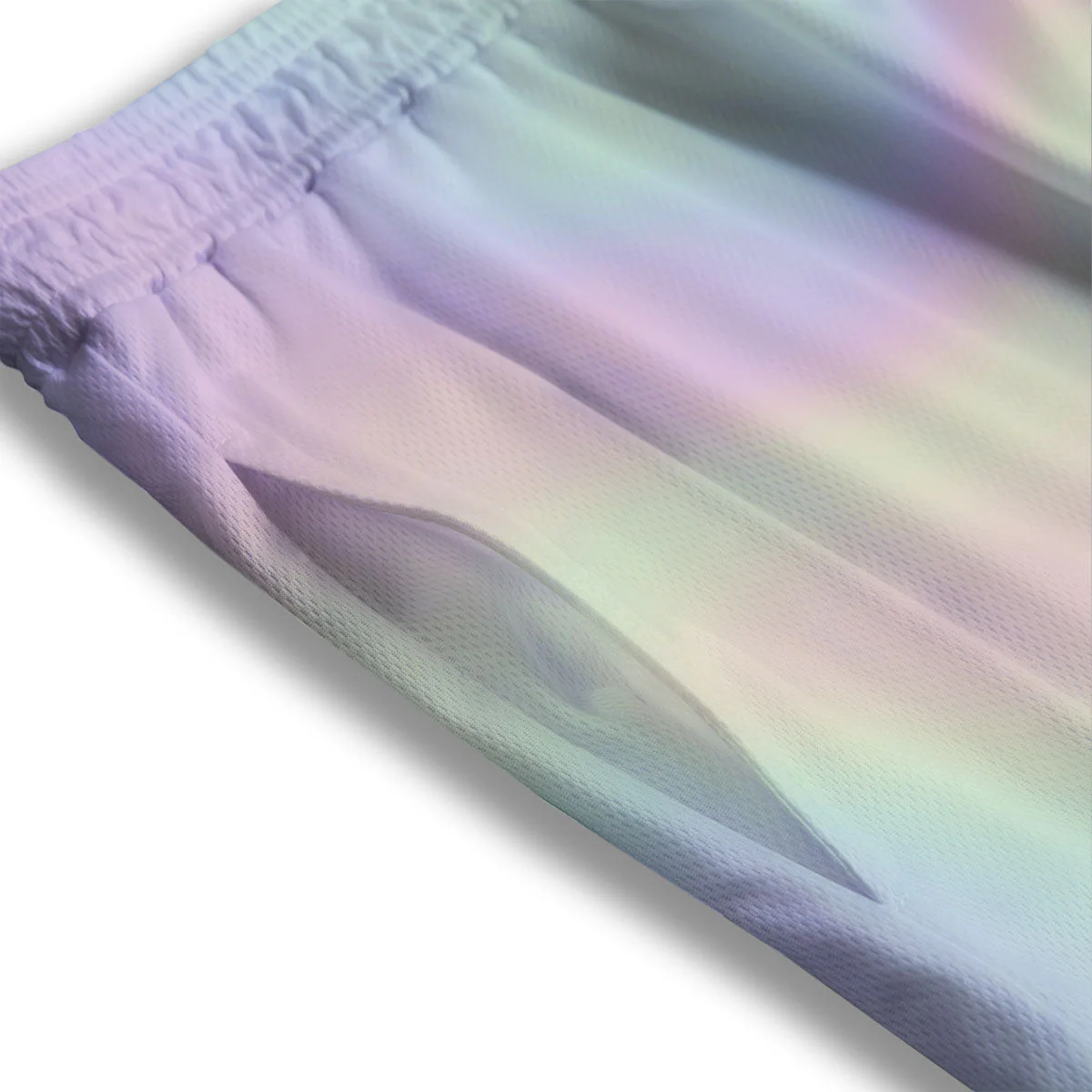 Acid Melt Pastel Print Mesh Shorts - Image 3
