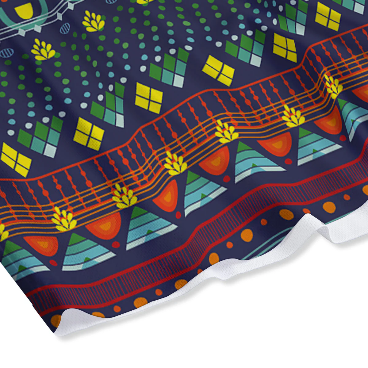 Adinkra Tribe African West Symbols Mesh Shorts - Image 4