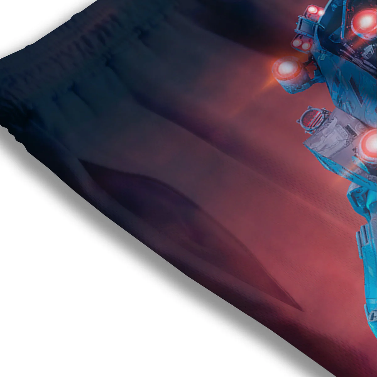 Alien Robot In the battlefield Mesh Shorts - Image 3