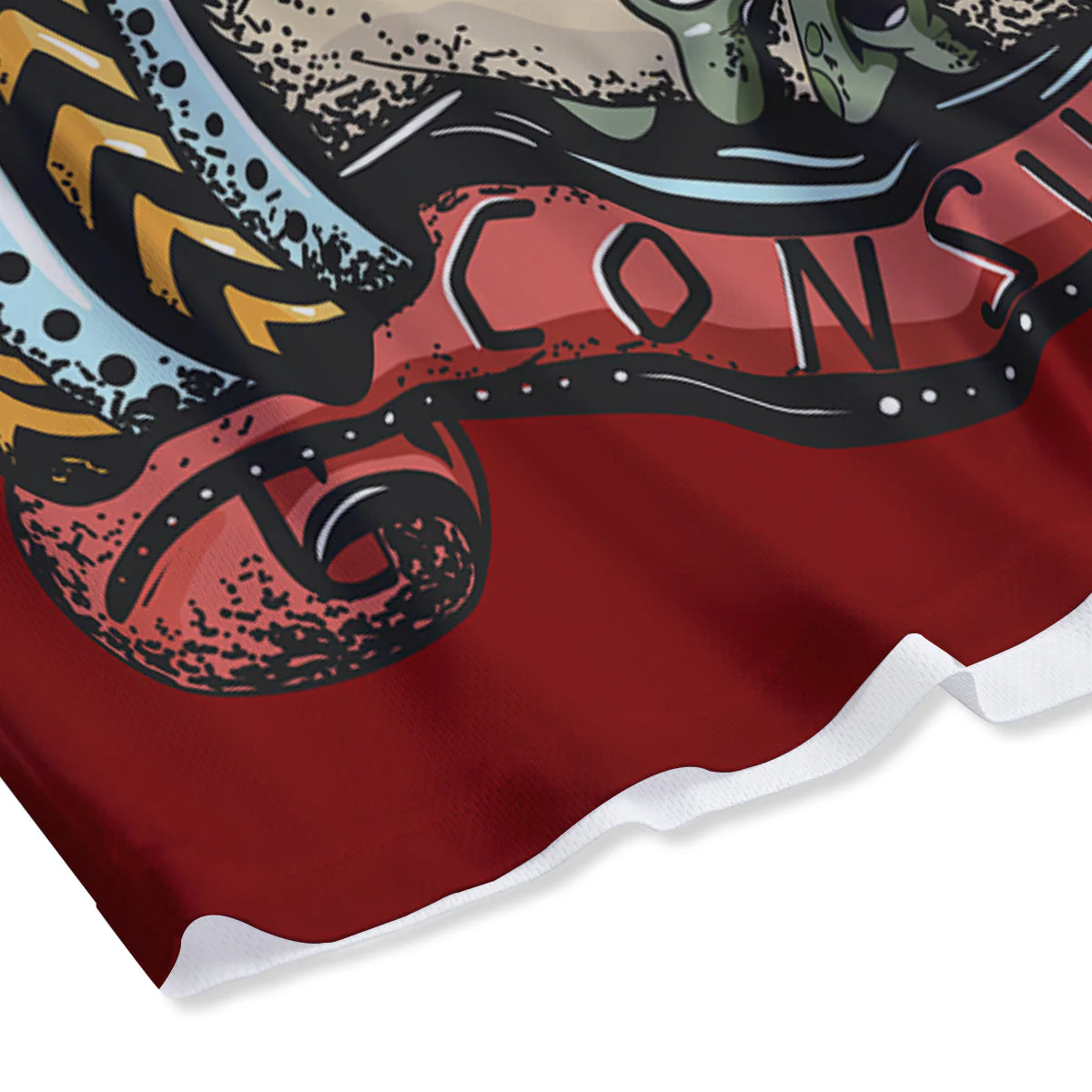 Aliens Area 51 Print Mesh Shorts - Image 4