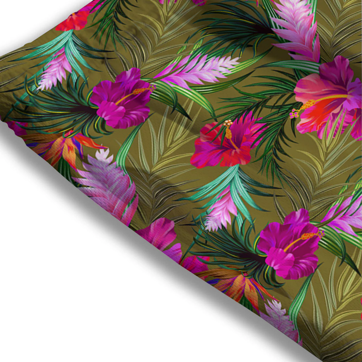 Alstroemeria Purple Pattern Mesh Shorts - Image 3