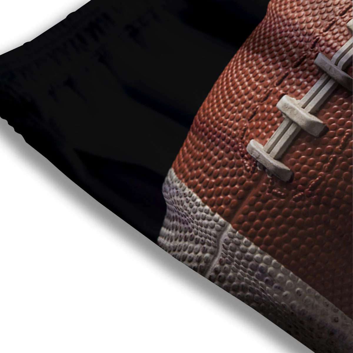 American Football Print Ball Mesh Shorts - Image 3
