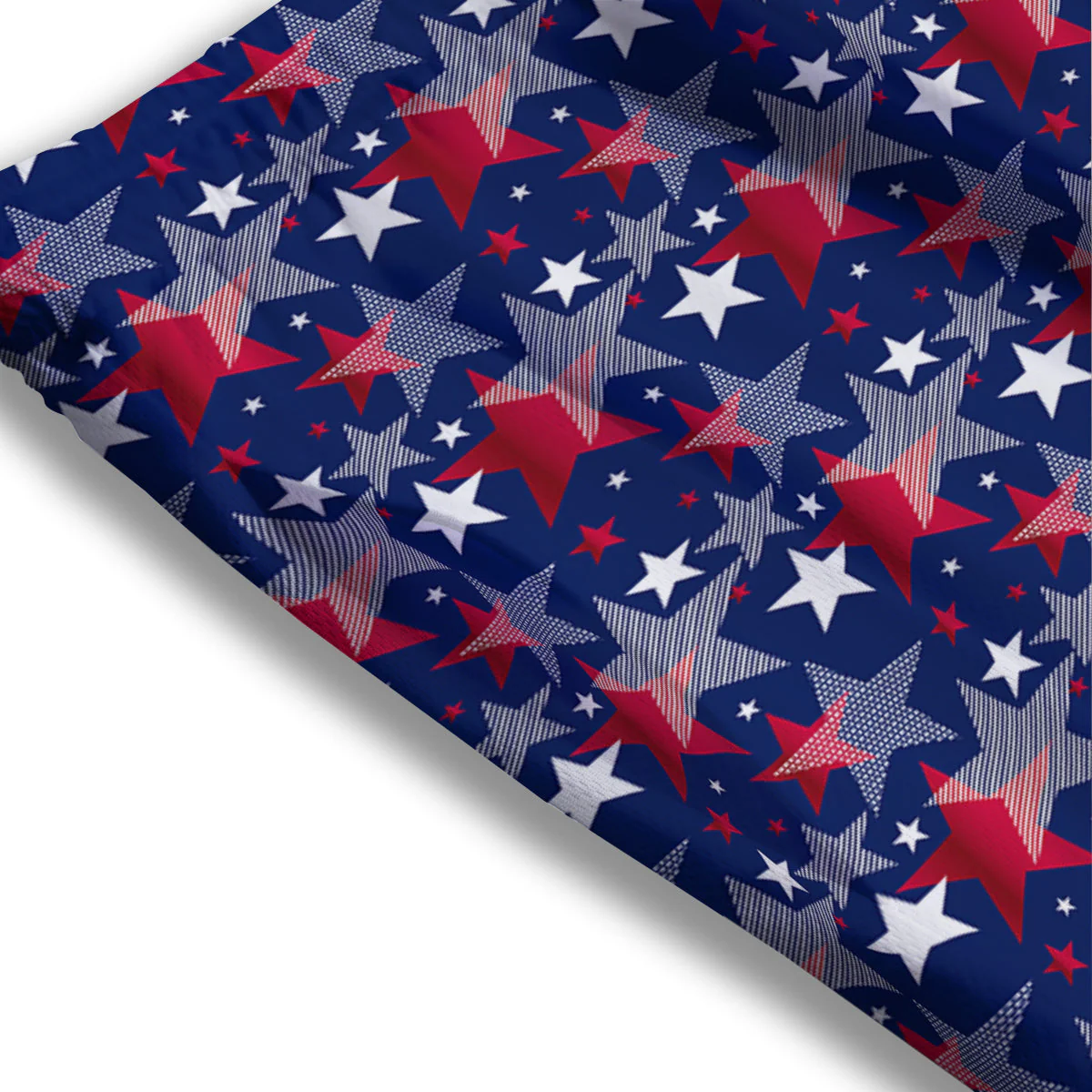 American Star 4th of July Print Pattern Mesh Shorts - Image 3