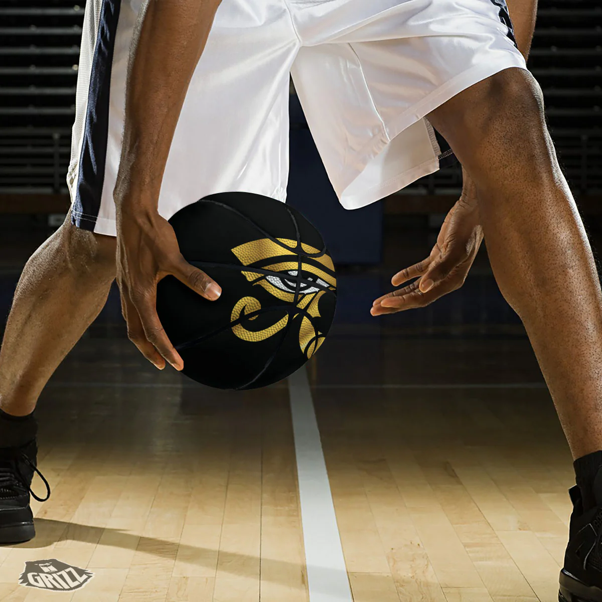 Amulet Eye Of Horus Print Basketball - Image 3