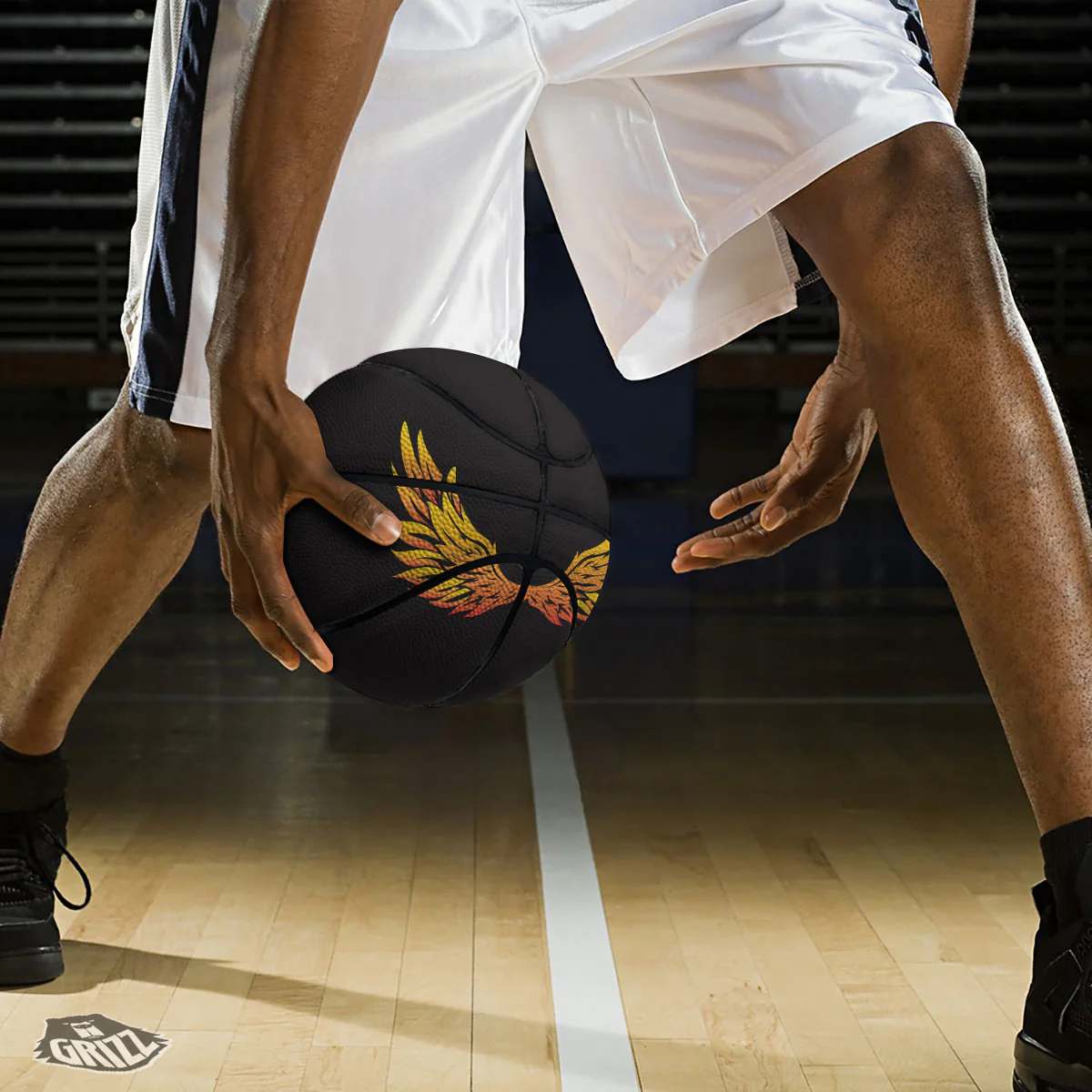 Angel Phoenix Print Basketball - Image 3
