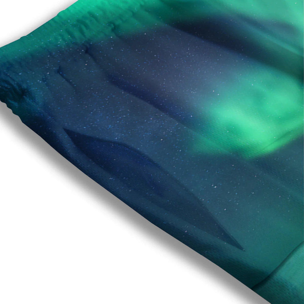 Aurora Northern Lights Print Mesh Shorts - Image 3