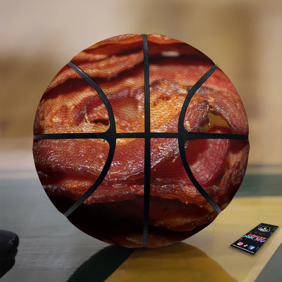 Bacon Crispy Print Basketball