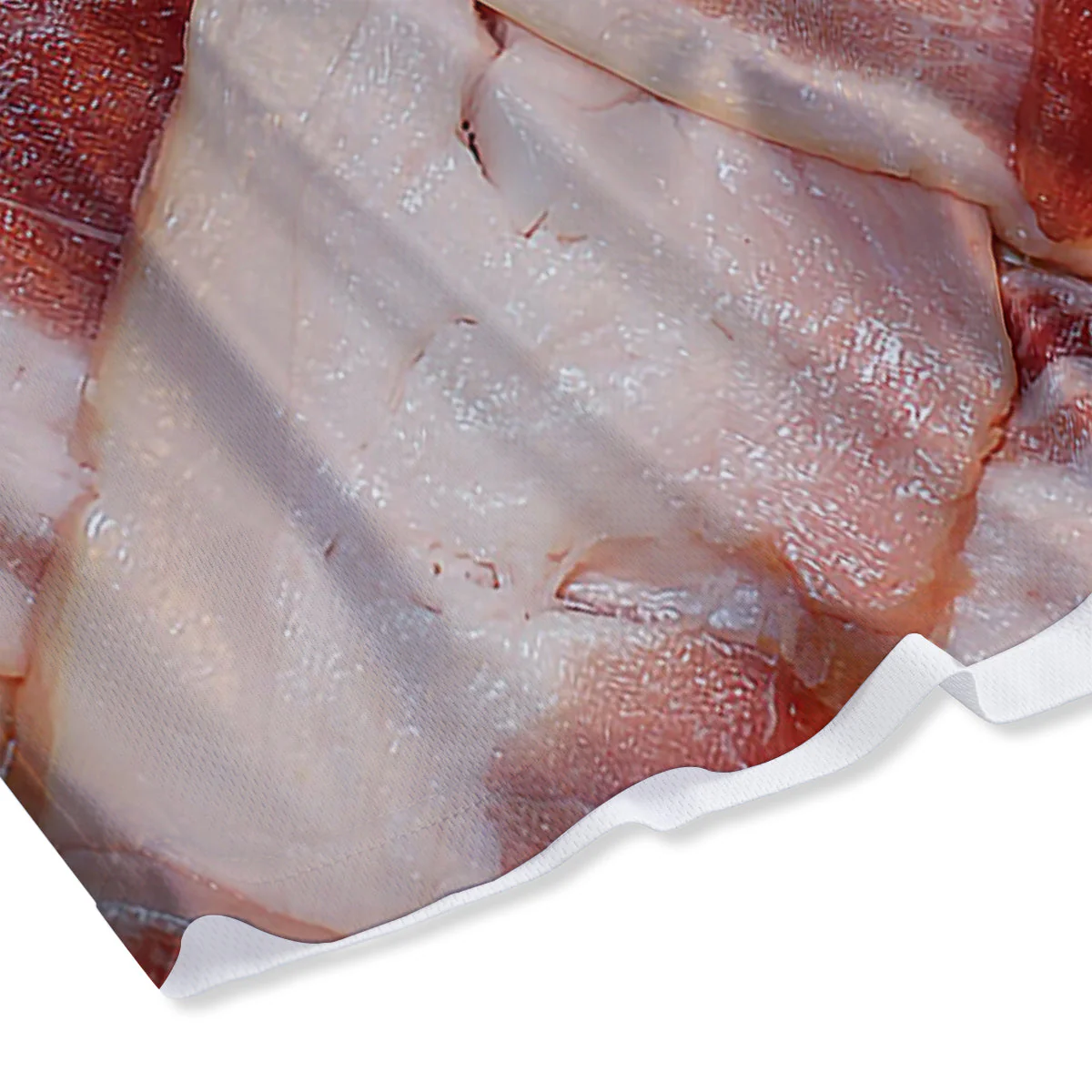 Bacon Weaving Print Mesh Shorts - Image 4