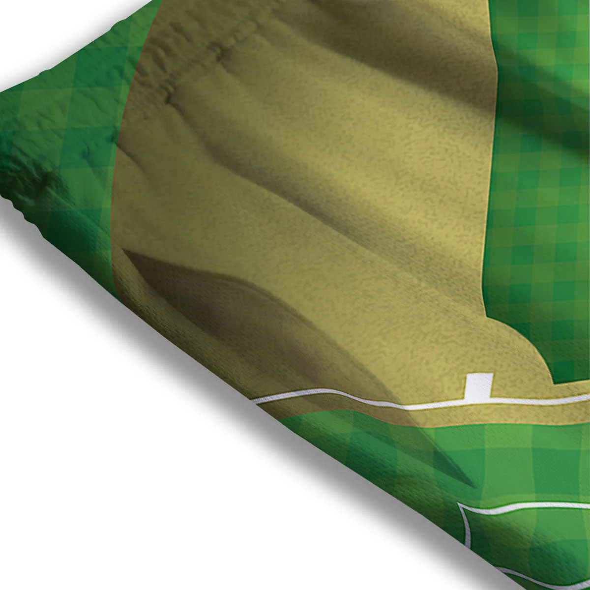 Ball And Softball Field Print Mesh Shorts - Image 3