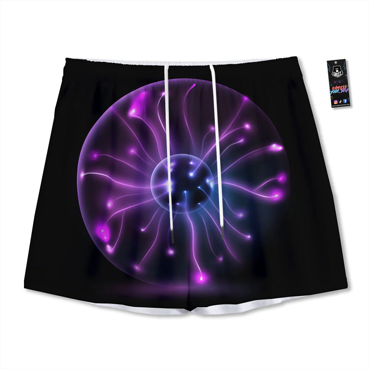 Ball Plasma Print Mesh Shorts