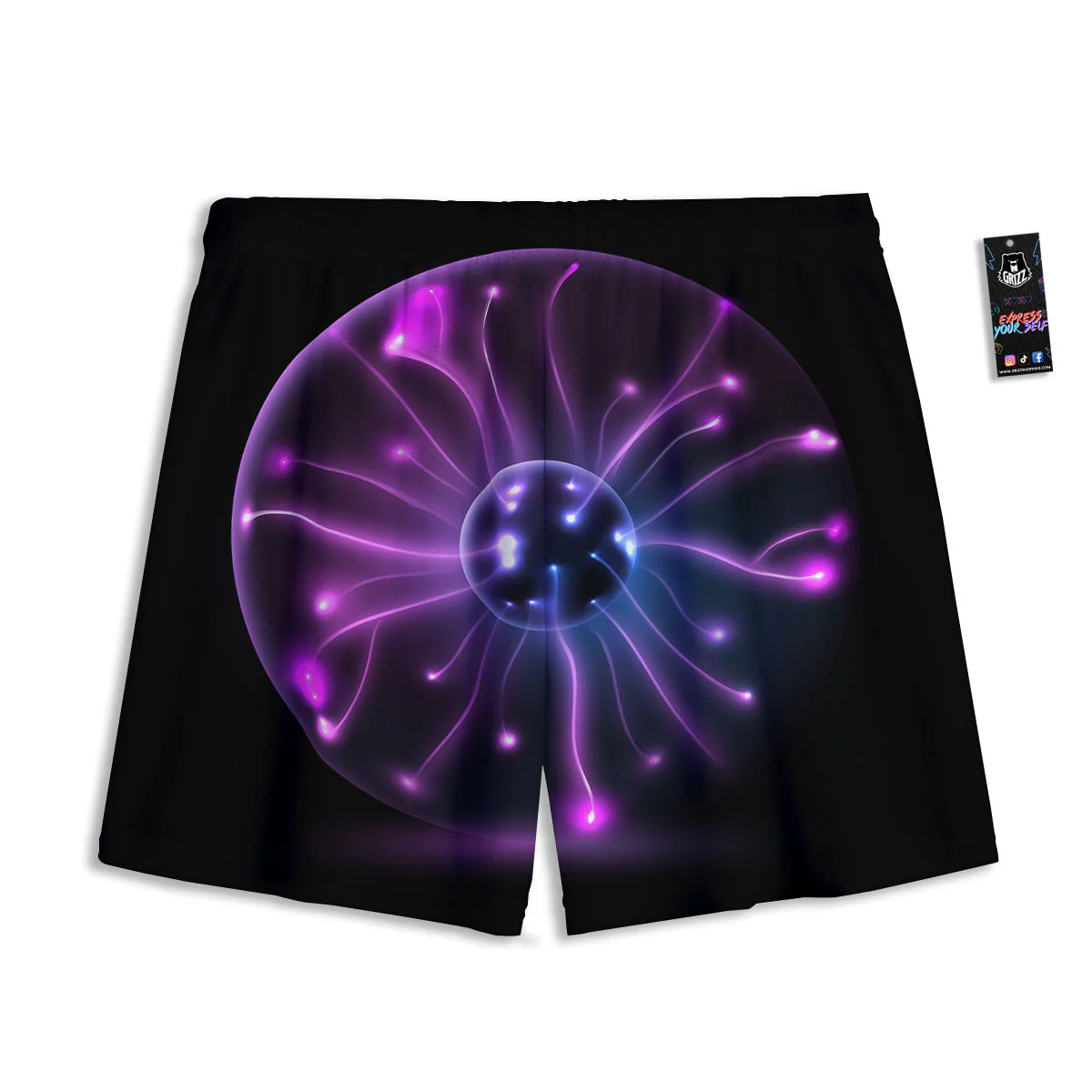 Ball Plasma Print Mesh Shorts - Image 2