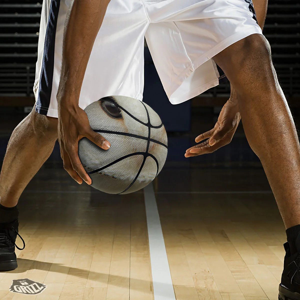 Barn Owl Print Basketball - Image 3