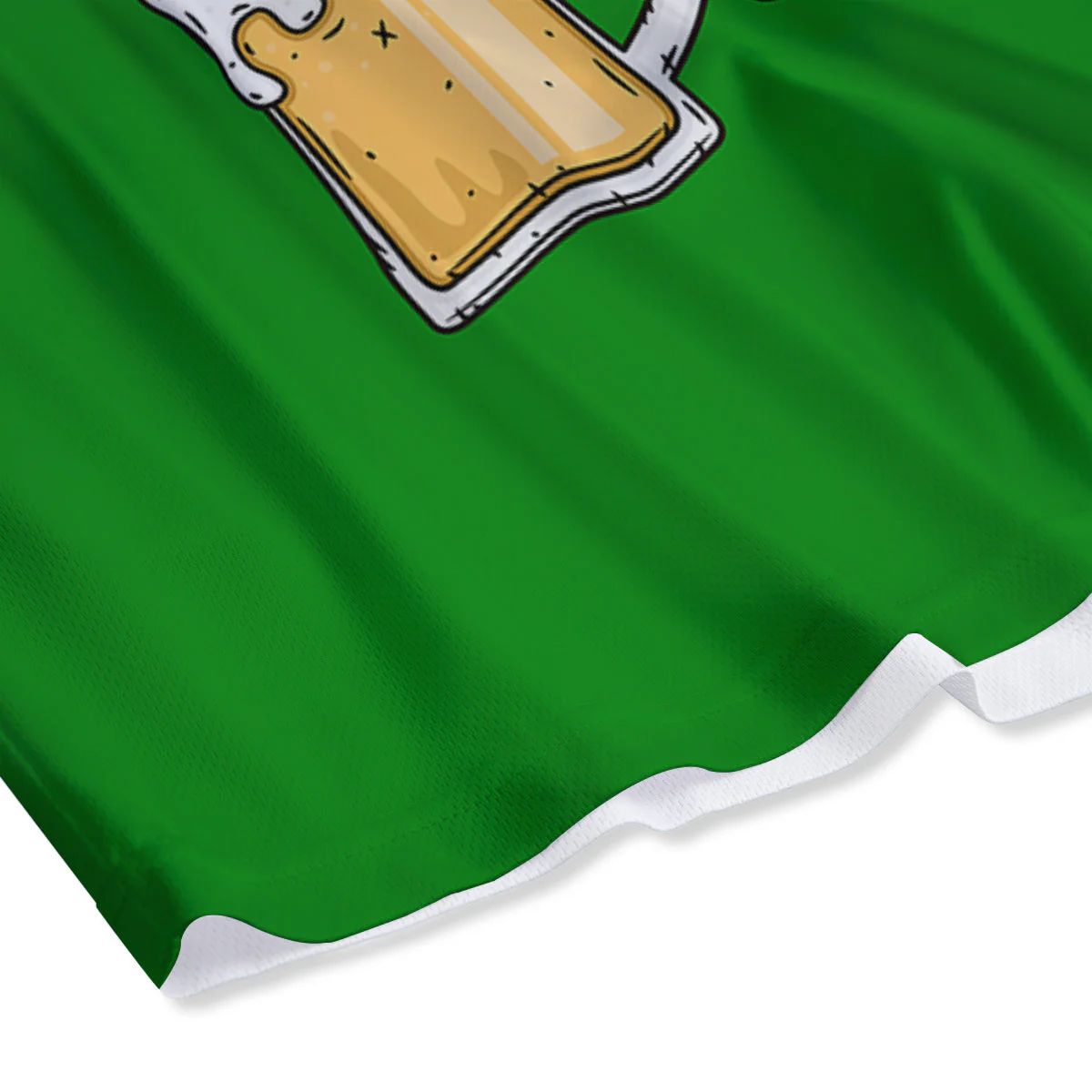 Beer And Clover St. Patrick's Day Print Mesh Shorts - Image 4