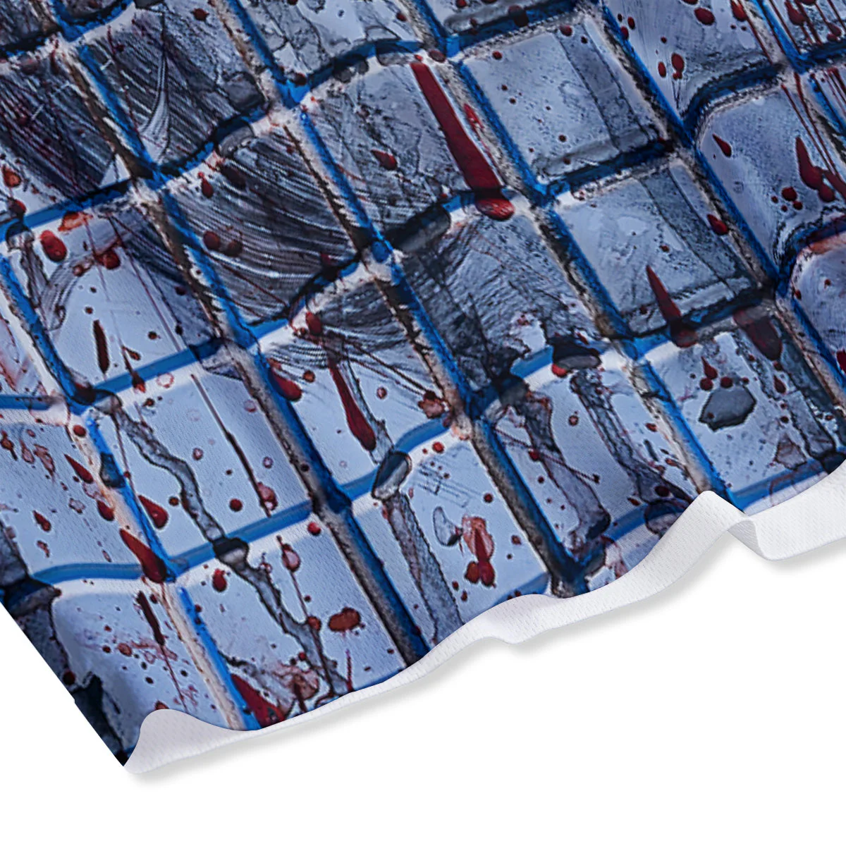 Blood Room Bloody Print Mesh Shorts - Image 4