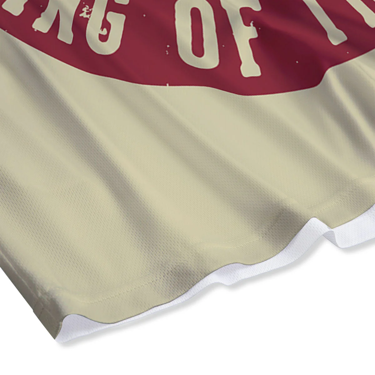 Boxing Champion King of The Ring Print Mesh Shorts - Image 4