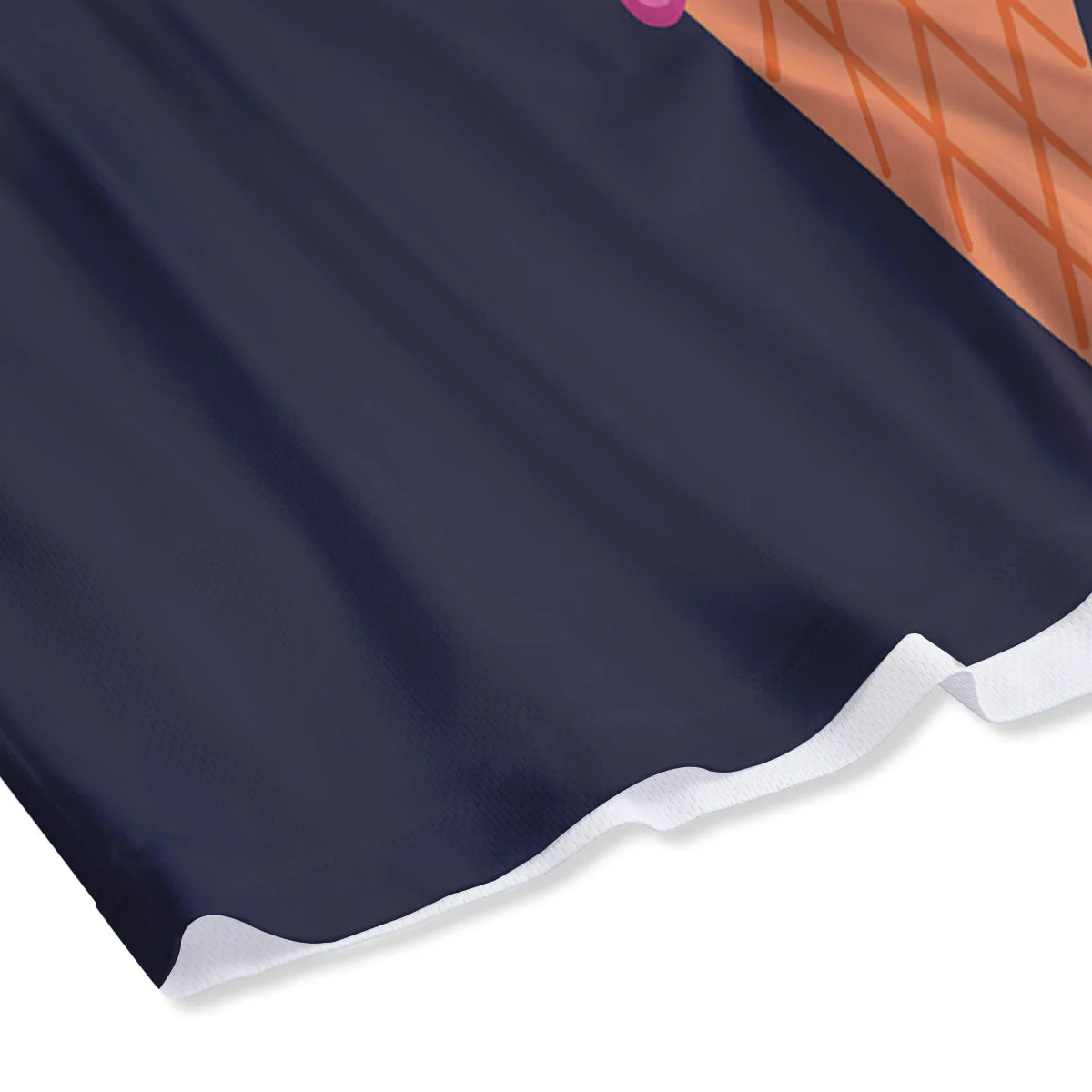 Brain Halloween Print Mesh Shorts - Image 4