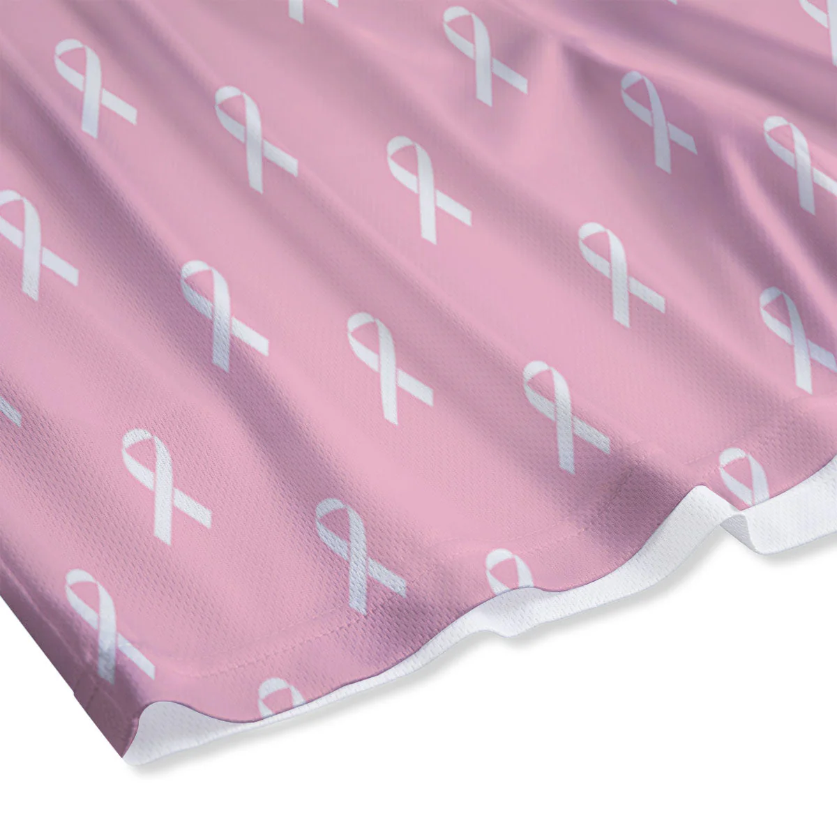 Breast Cancer Pink Pink Pattern Mesh Shorts - Image 4