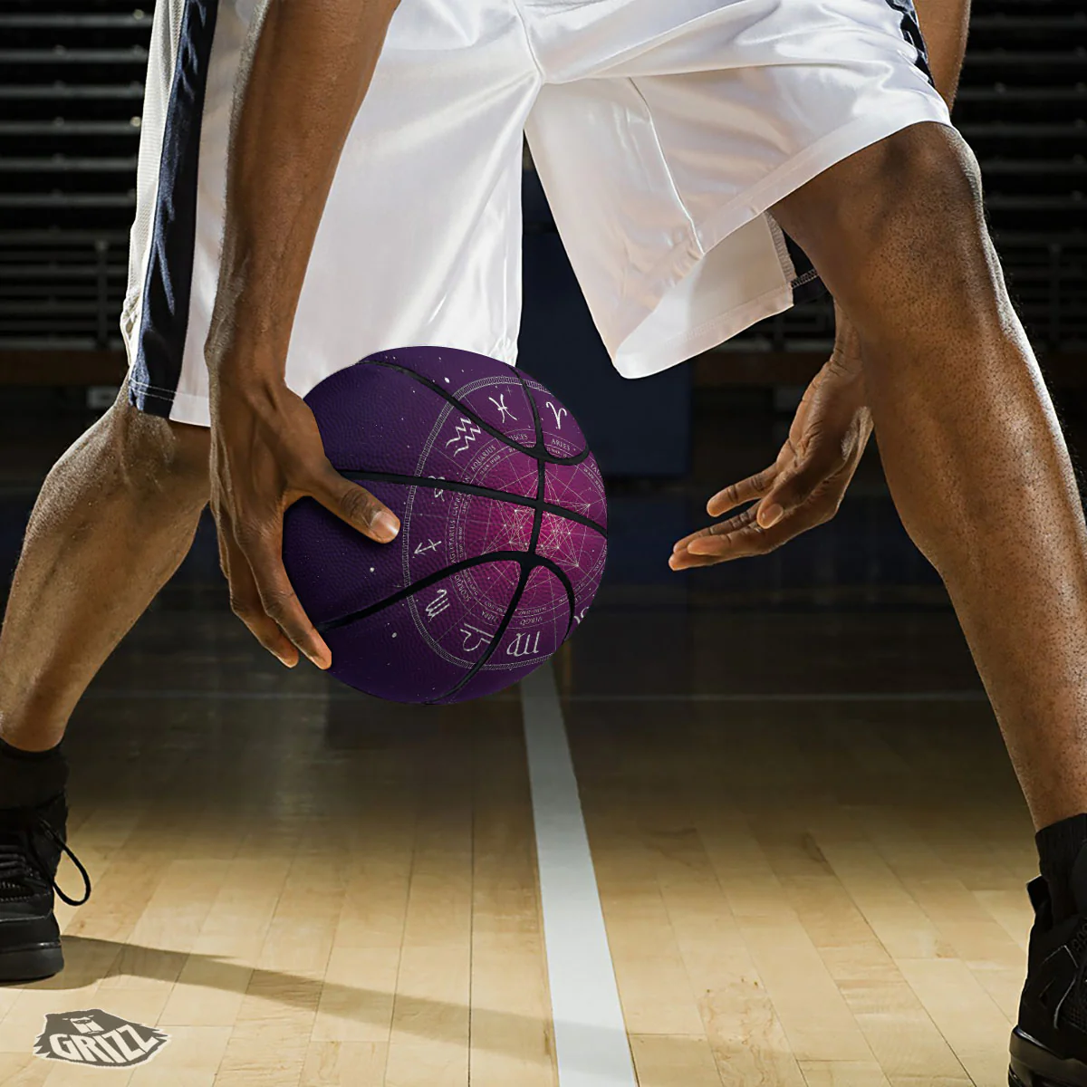 Calendar Geometric Zodiac Print Basketball - Image 3