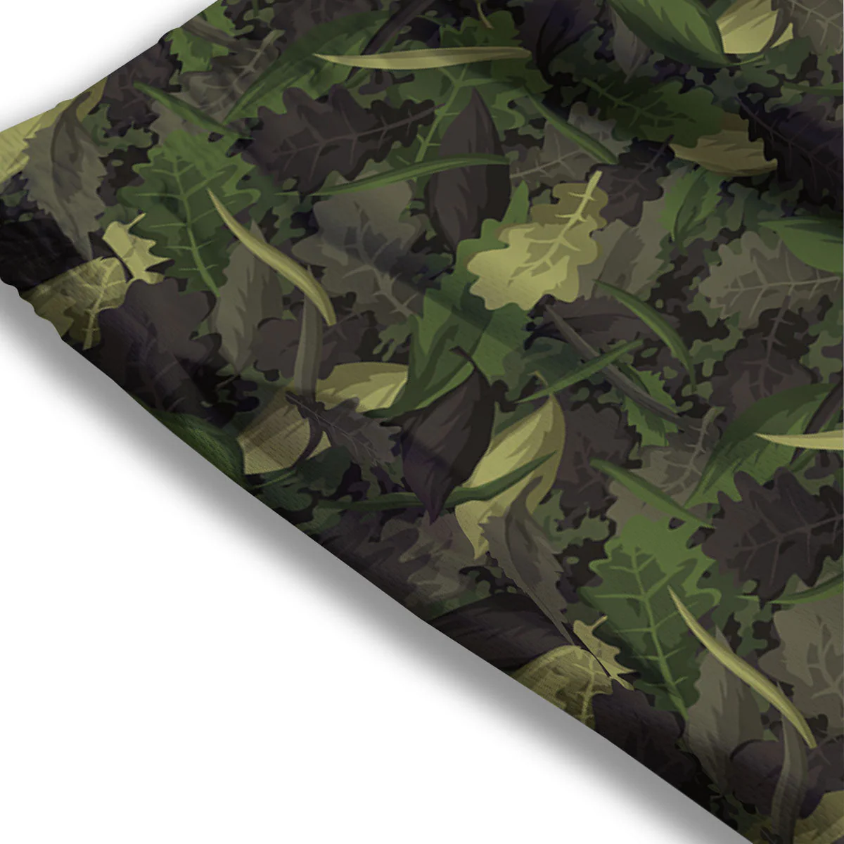 Camouflage Hunting Oak Tree Print Mesh Shorts - Image 3