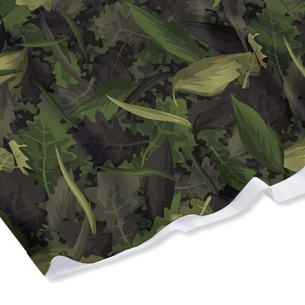 Camouflage Hunting Oak Tree Print Mesh Shorts - Image 4