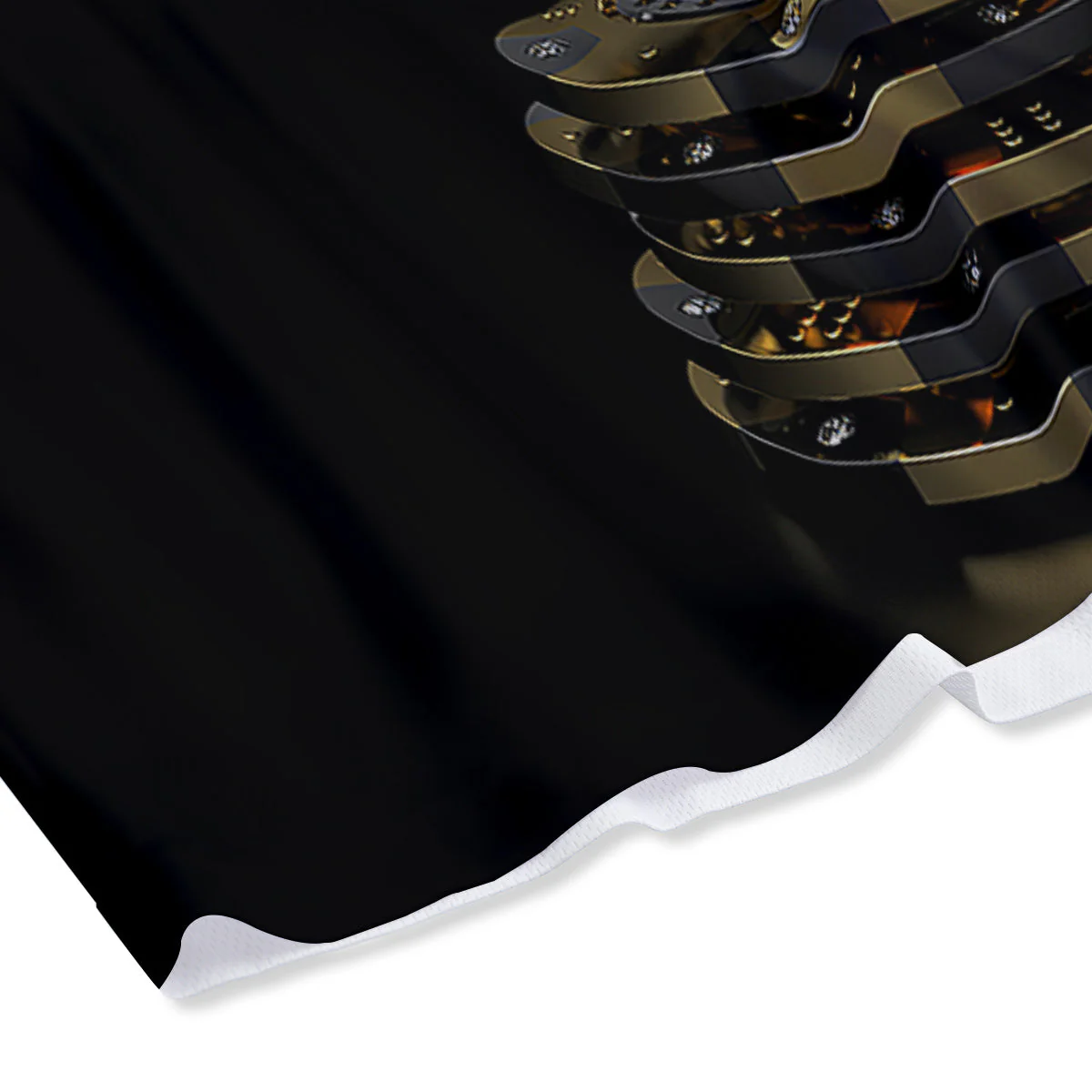 Casino Chips Poker Print Mesh Shorts - Image 4