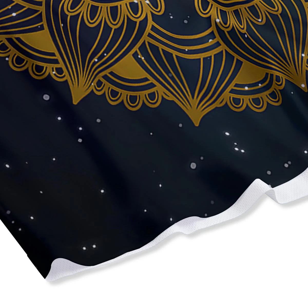 Chakras The Seven Print Mesh Shorts - Image 4
