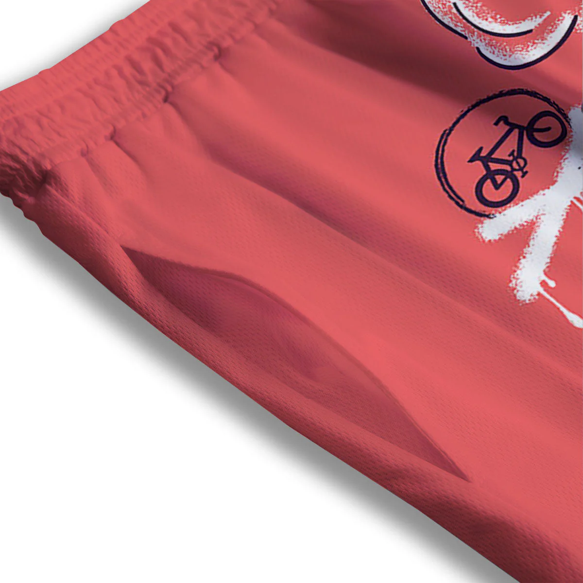 Characters Graffiti Cartoon Print Mesh Shorts - Image 3
