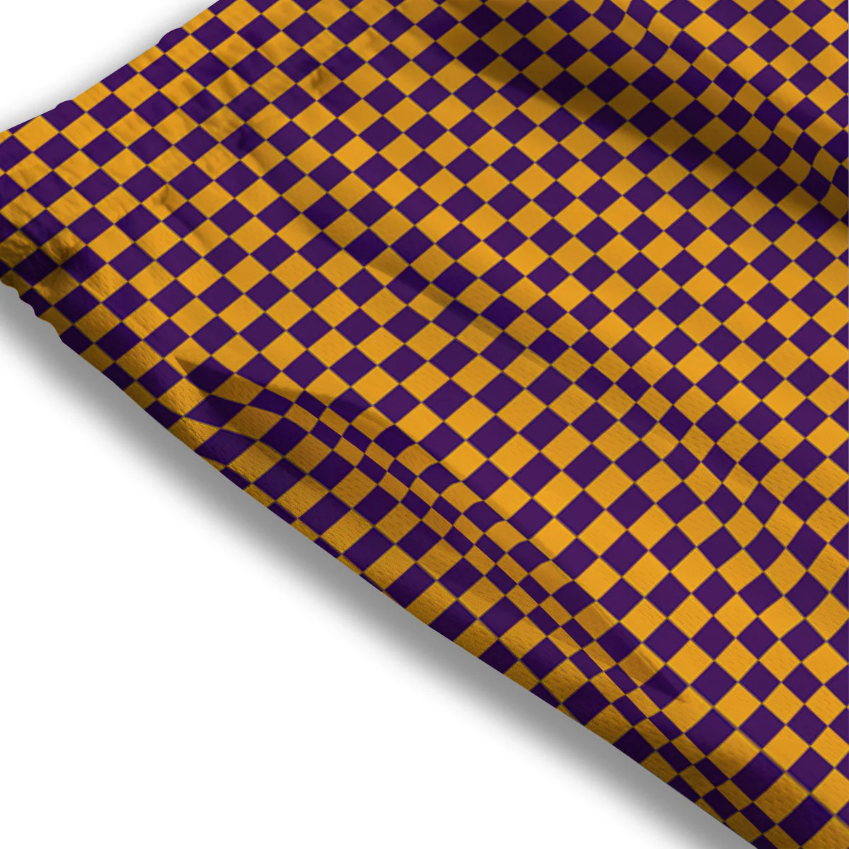 Checked Halloween Print Pattern Mesh Shorts - Image 3