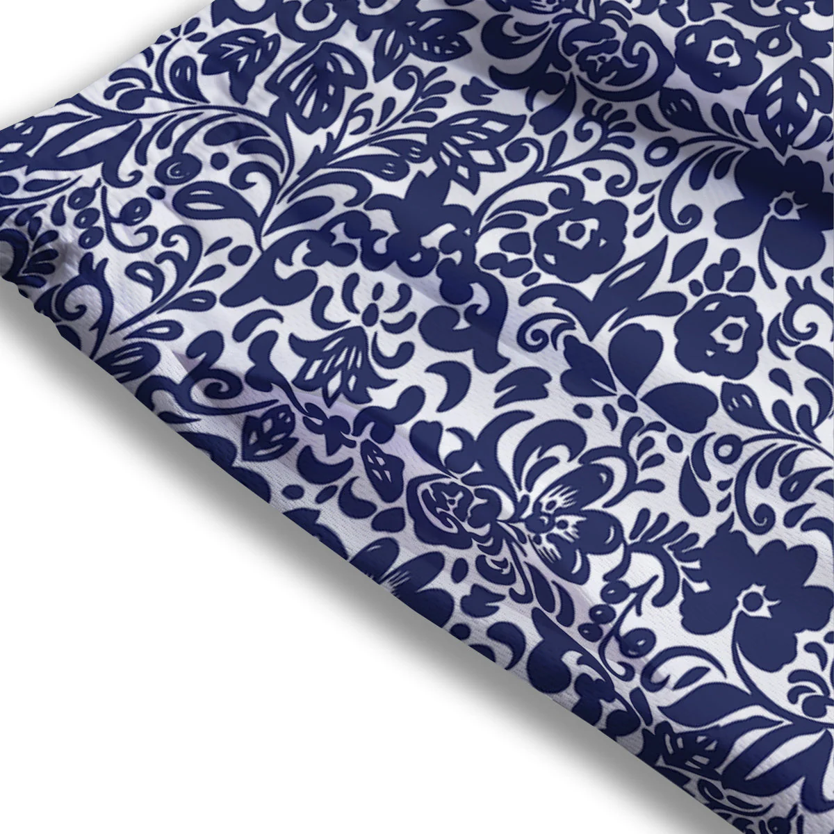 Chintz Floral Print Pattern Mesh Shorts - Image 3