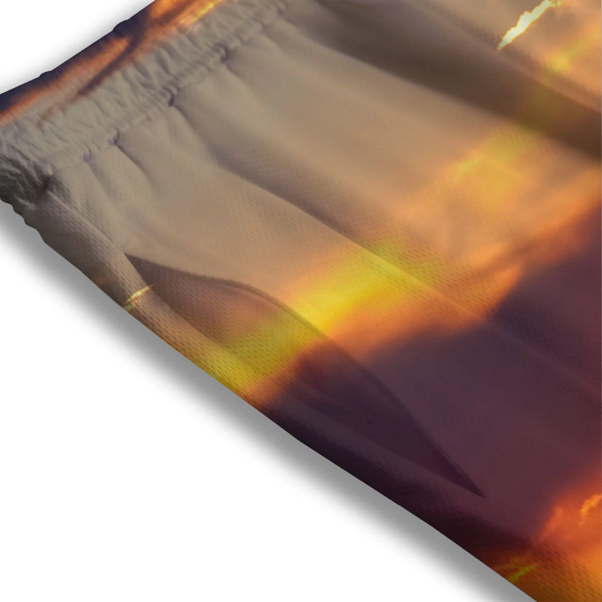 Civilization Mayan Print Mesh Shorts - Image 3