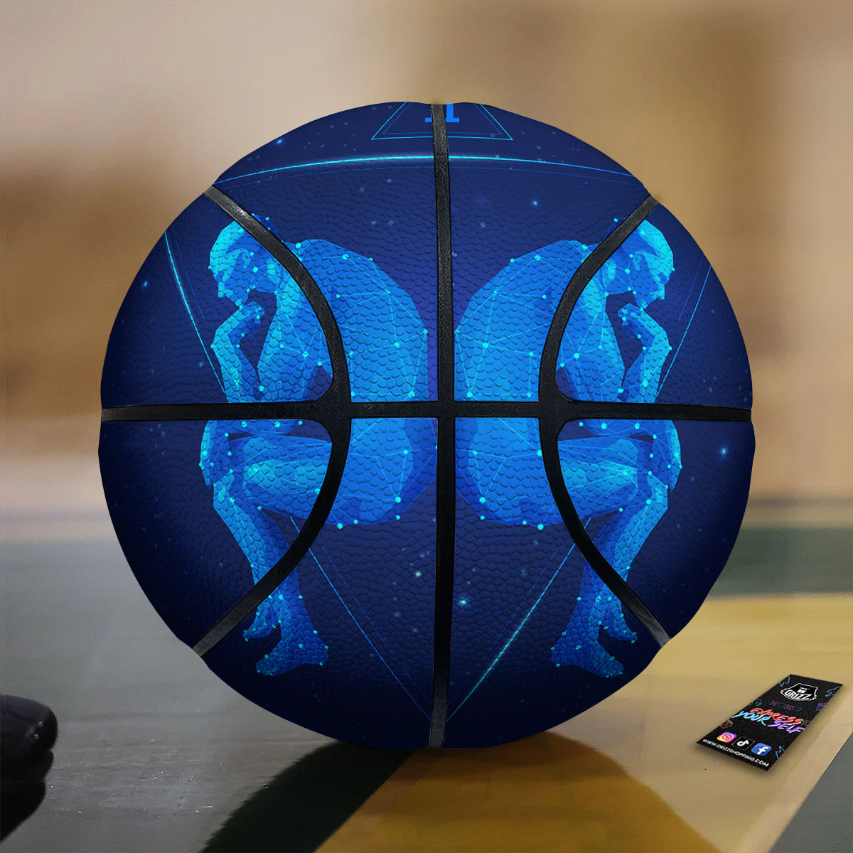 Constellation Gemini Print Basketball