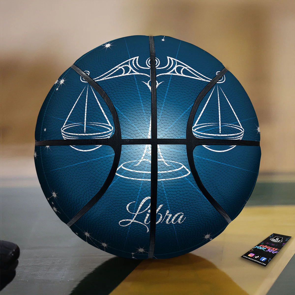 Constellation Libra Print Basketball