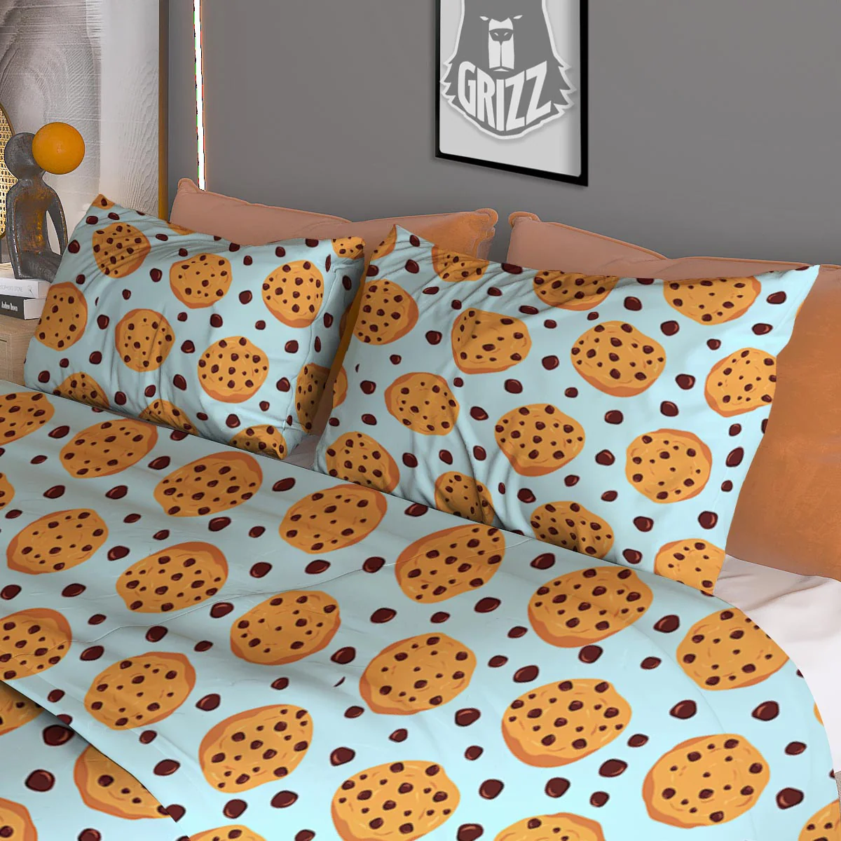 Cookie Sweet Print Pattern Duvet Cover Bedding Set - Image 3
