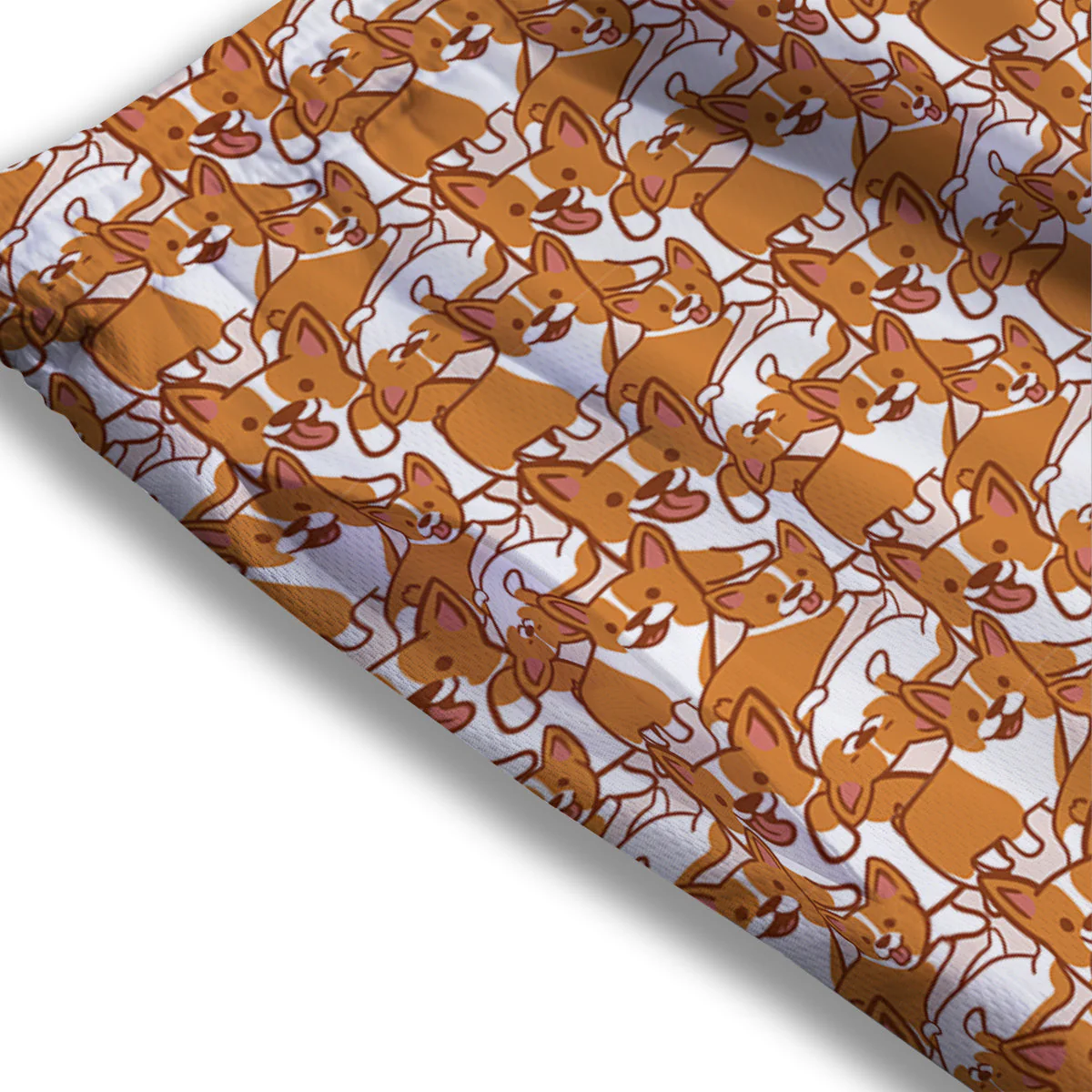 Corgi Cute Print Pattern Mesh Shorts - Image 3