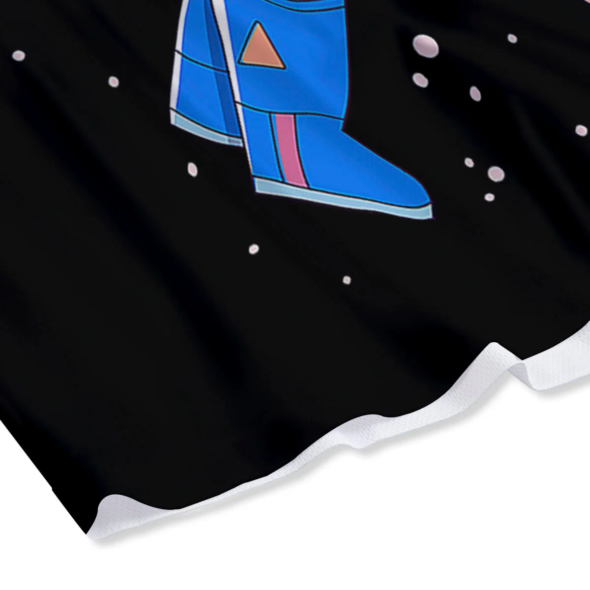 Couple Astronaut Travel In Space Print Mesh Shorts - Image 4