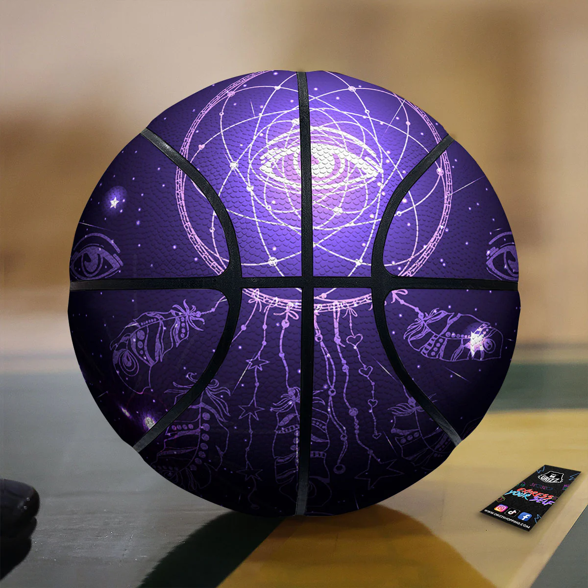 Dream Catcher Constellation Native Print Basketball