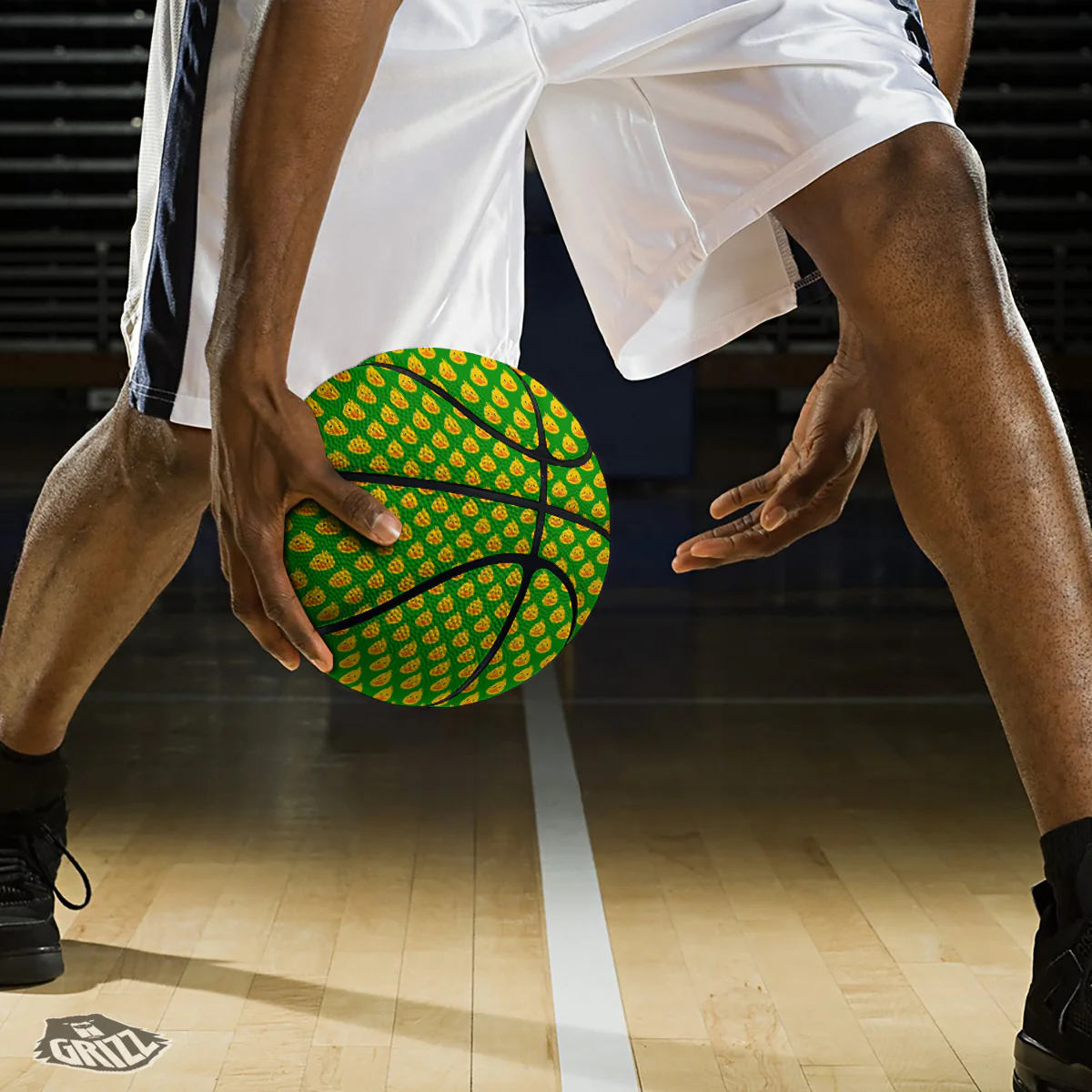 Duck Cute Cartoon Print Pattern Basketball - Image 3