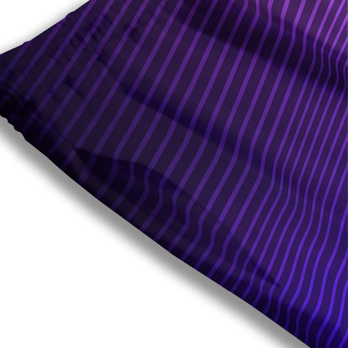 EDM Wave Purple And Blue Print Mesh Shorts - Image 3
