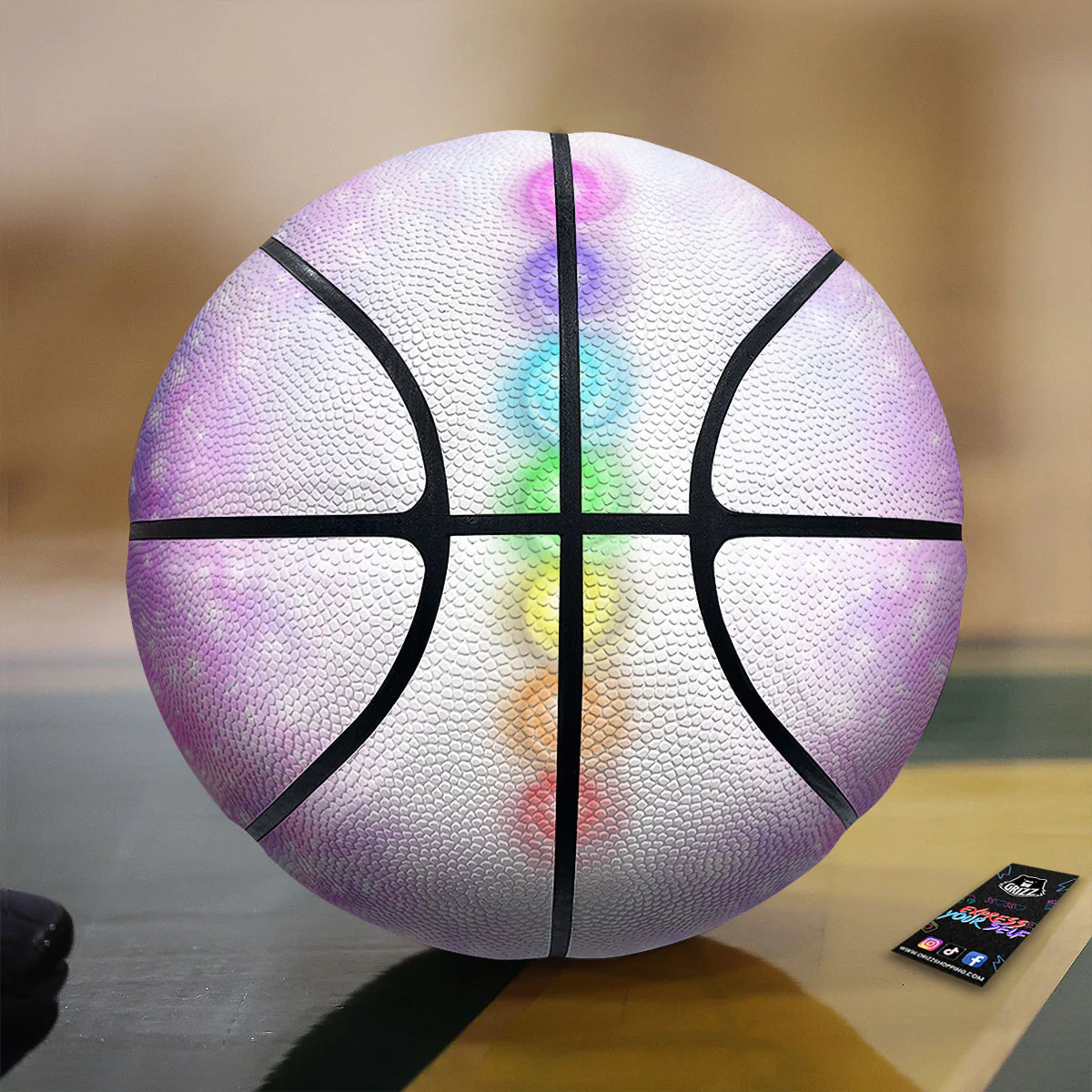 Energy Seven Chakras Print Basketball