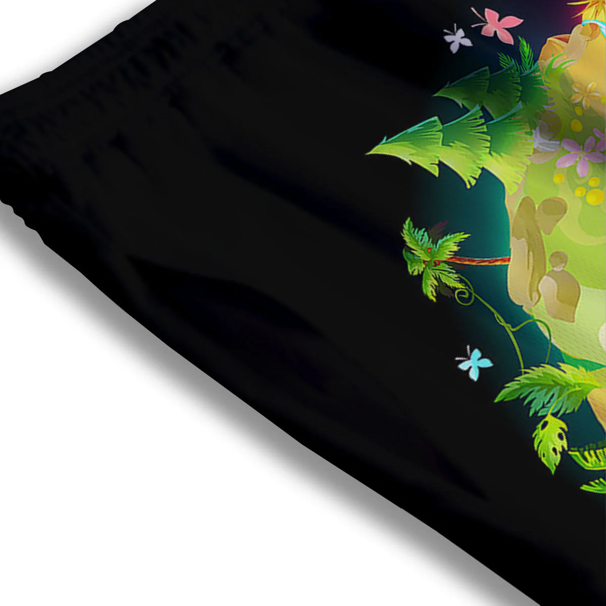 Environmental Destruction Print Mesh Shorts - Image 3