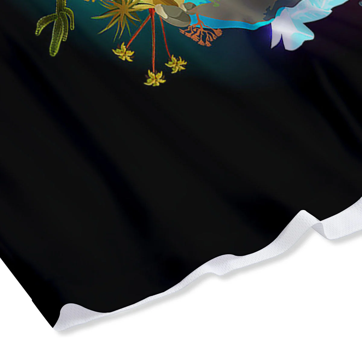 Environmental Destruction Print Mesh Shorts - Image 4