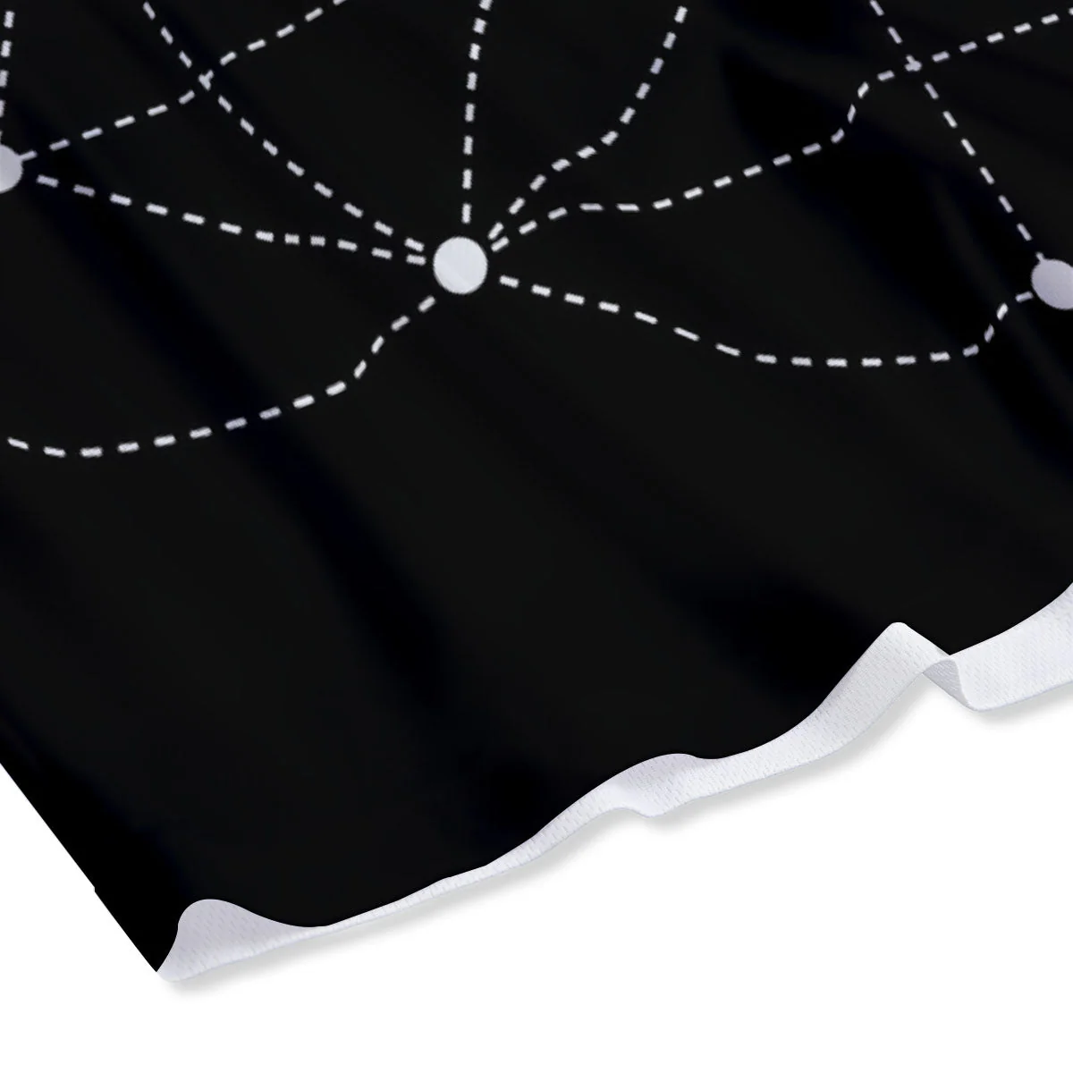 Eye Of Providence Geometric Print Mesh Shorts - Image 4