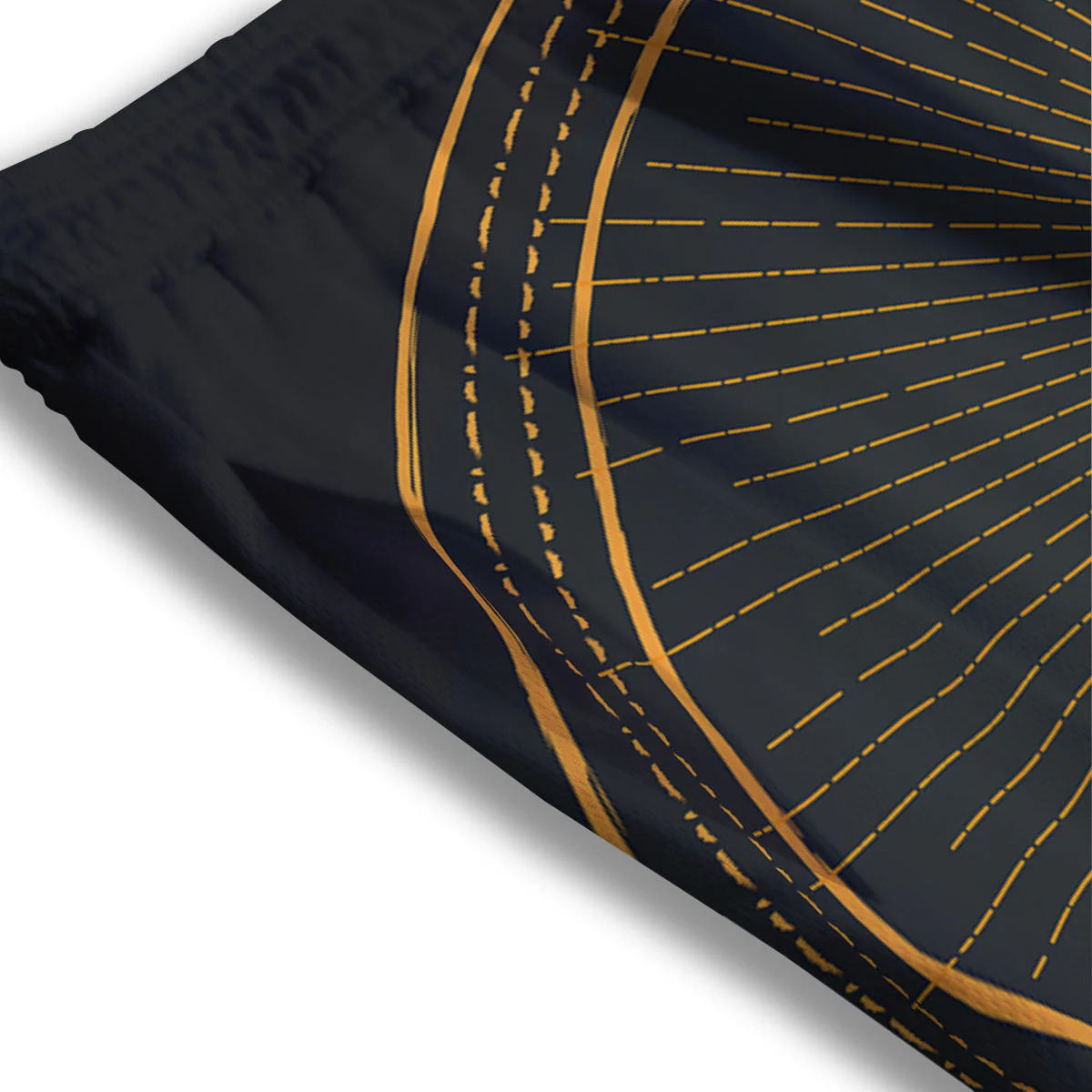 Eye Of Providence Illuminati Print Mesh Shorts - Image 3