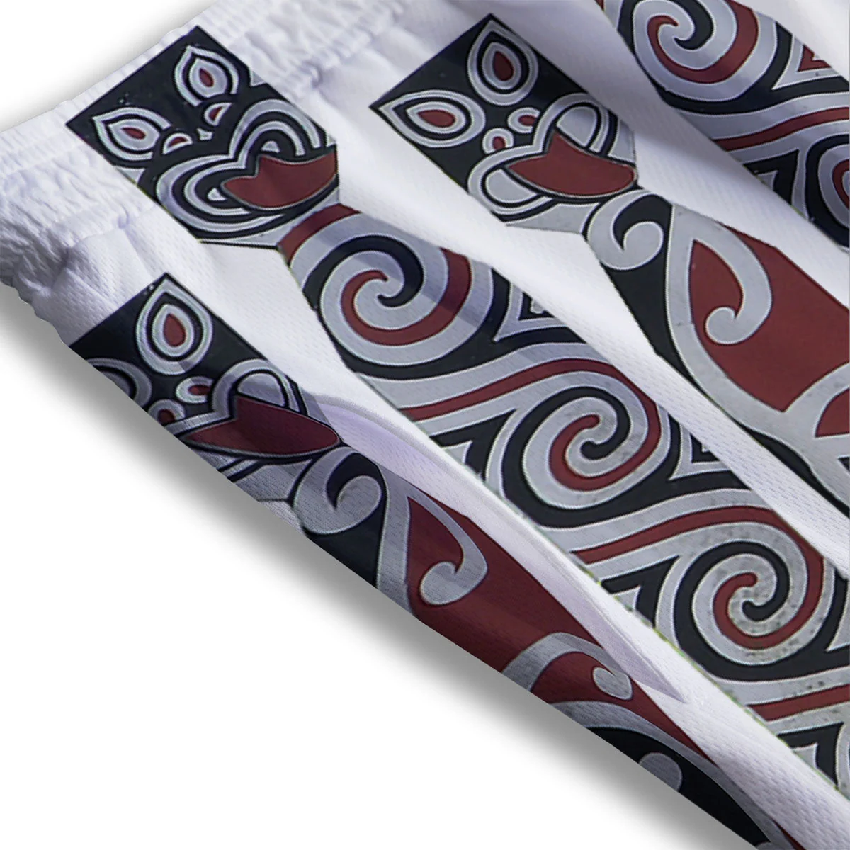 Fence Maori Print Mesh Shorts - Image 3