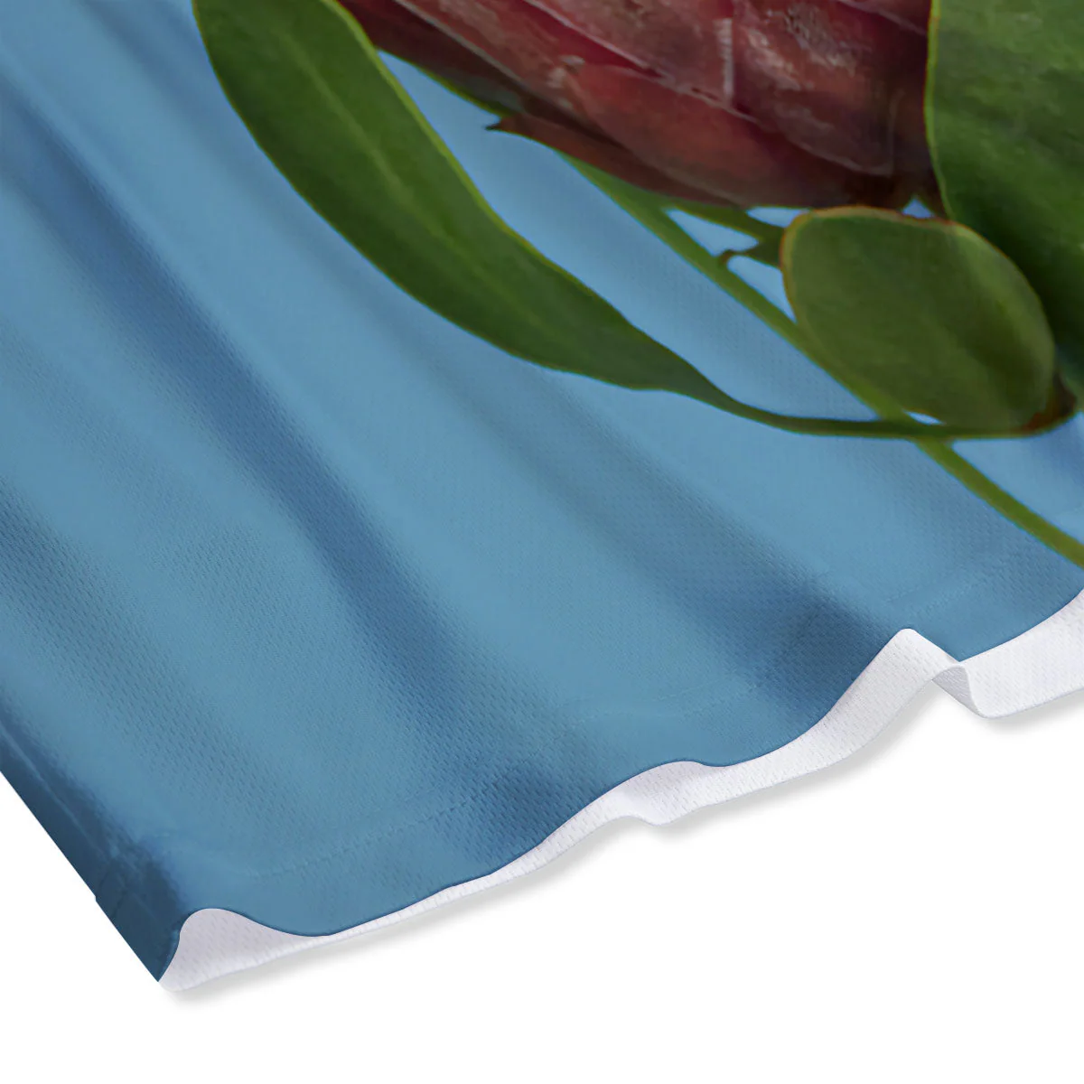 Flower Protea Print Mesh Shorts - Image 4