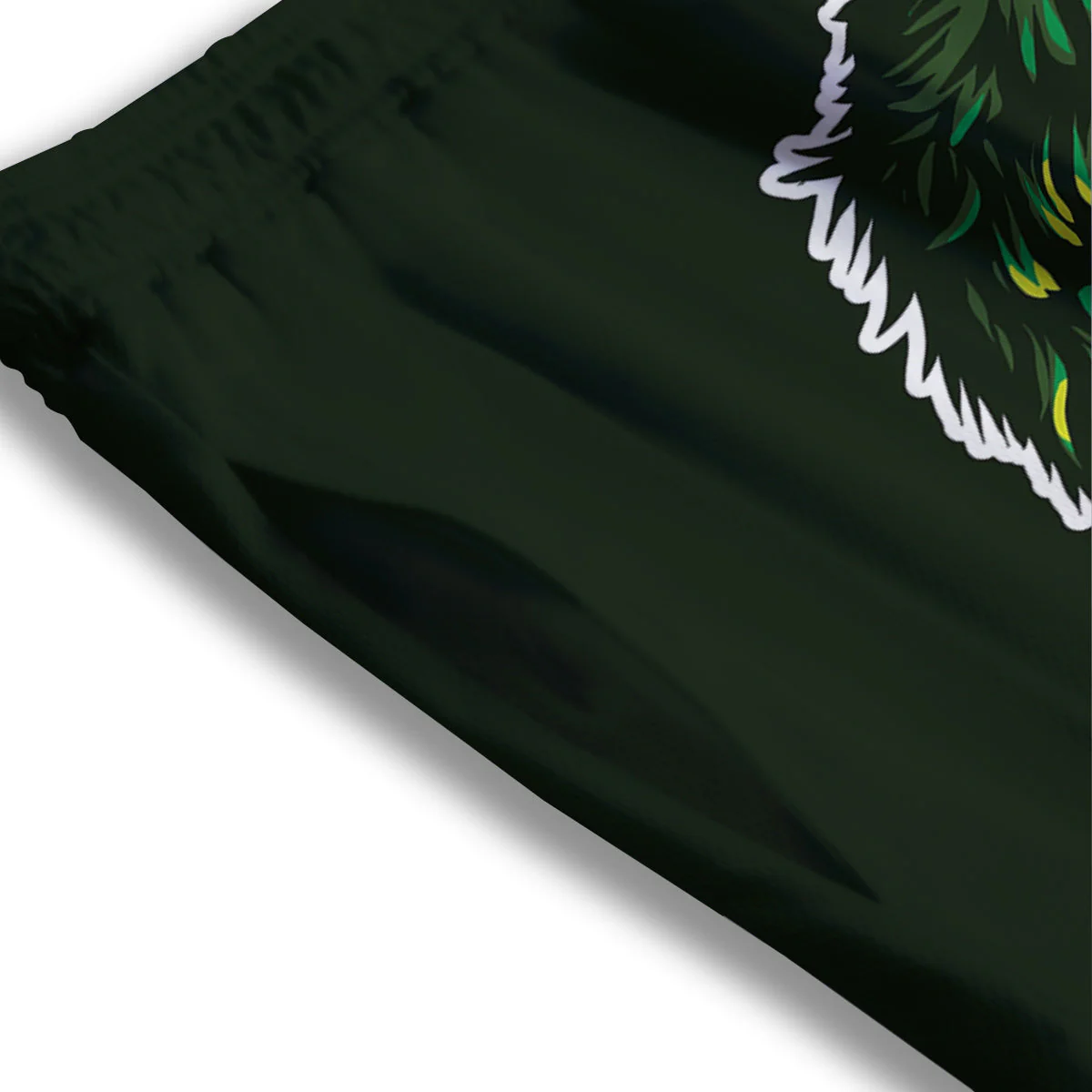 Frankenstein Cartoon Print Mesh Shorts - Image 3
