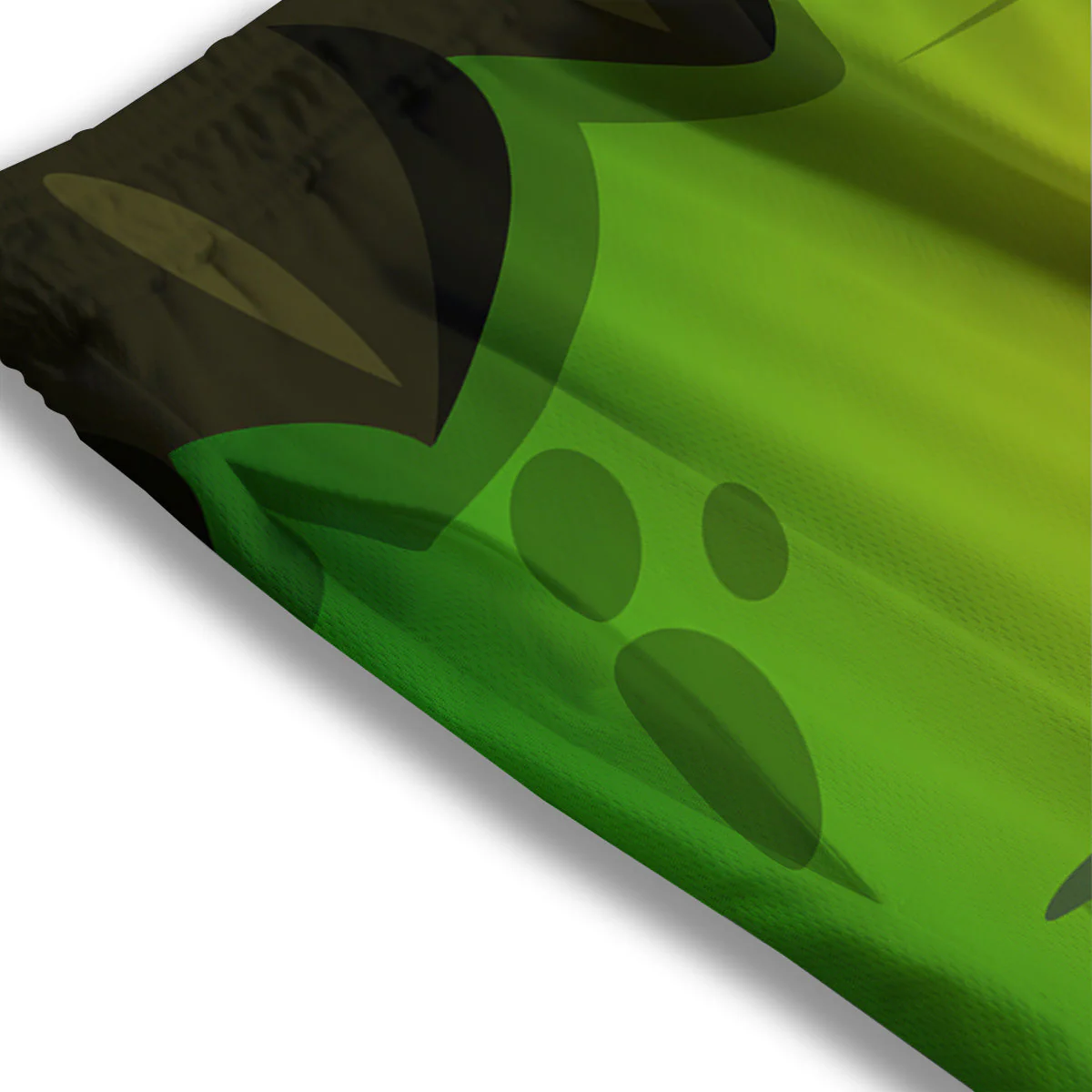 Frankenstein Face Cute Print Mesh Shorts - Image 3