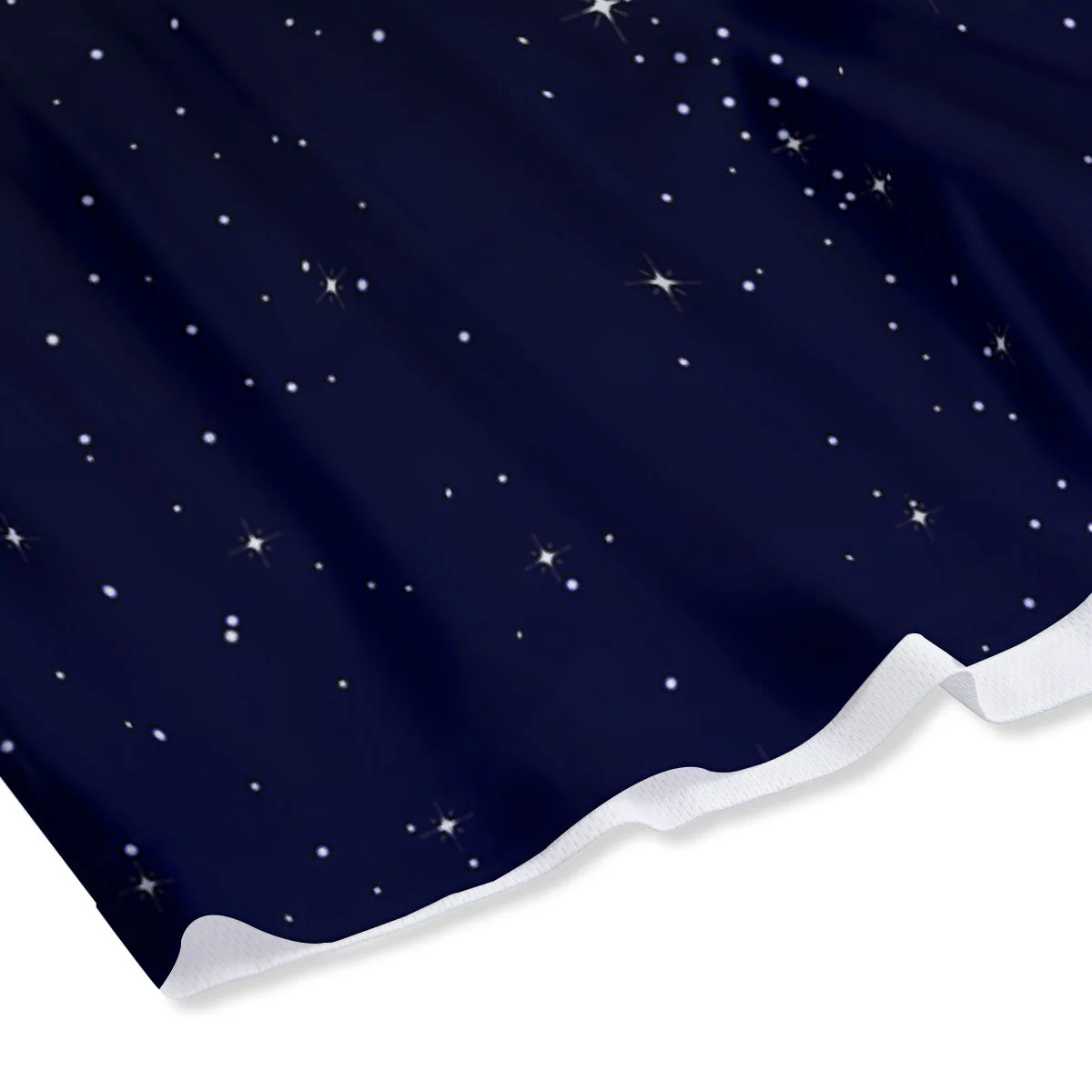 Full Moon And Night Stars Print Mesh Shorts - Image 4